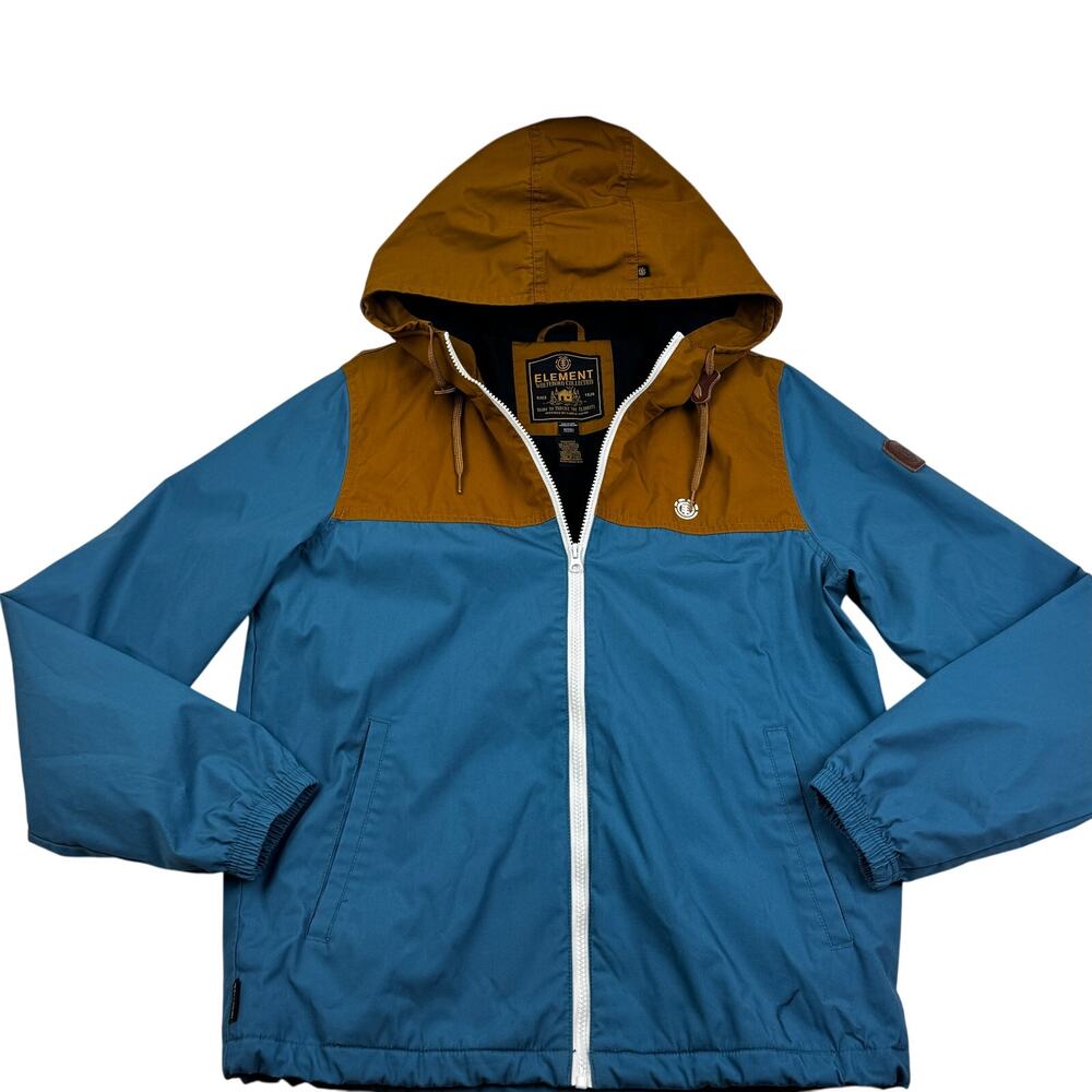 Element Alder Colorblock Full Zip Outdoor Casual Jacket Men's Size Medium